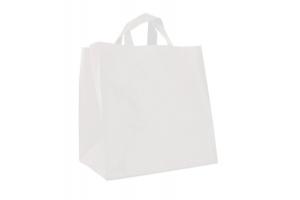 Plastic take-away bag 30 cm