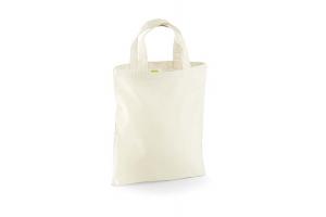 Katoenen mini bag voor A4 folders NATUREL: 26x32,5cm