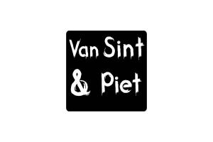 Etiketten 'Van Sint & Piet 45x45cm