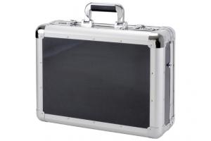 Laptop koffer Alumaxx C-1 aluminium zilver-carbonlook