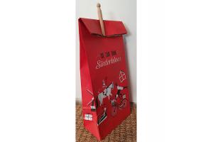 Paperbag Sinterklaas: 20x10x47cm