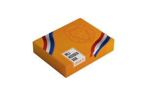 Borrelbox Oranje: 335x284x95mm